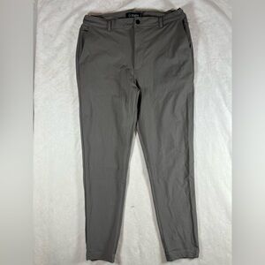 Cuts Clothing Large AO Joggers Gray Chinos Flat Front Lightweight Pants